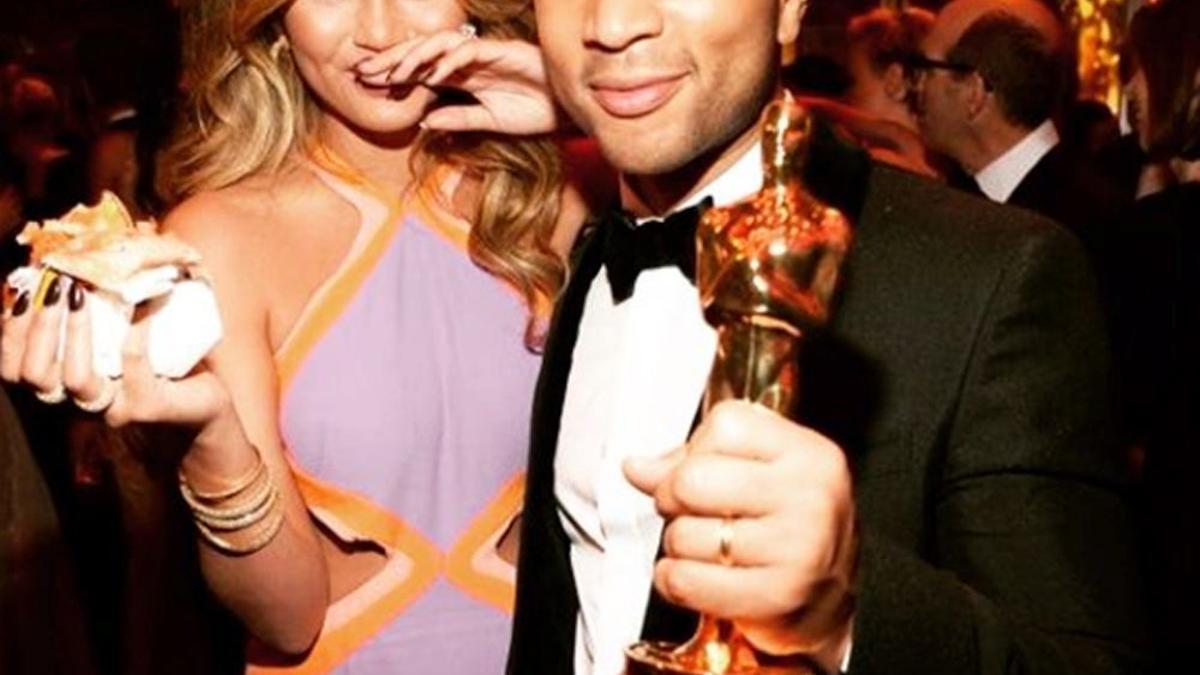 Oscar 2018: Chrissy Teigen y John Legend