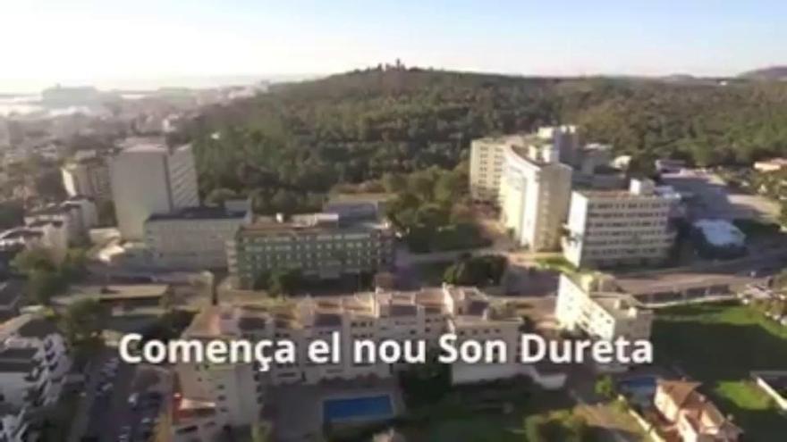 Son Dureta, a vista de dron