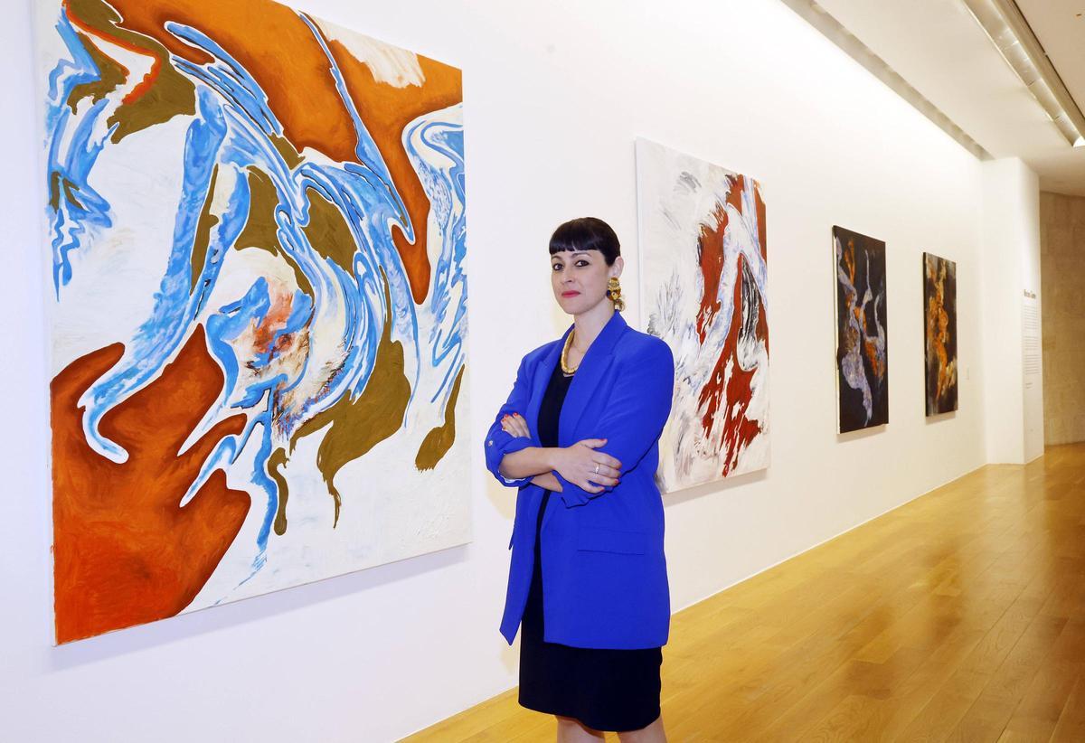 Mariana Gomes en el Museo MARCO.