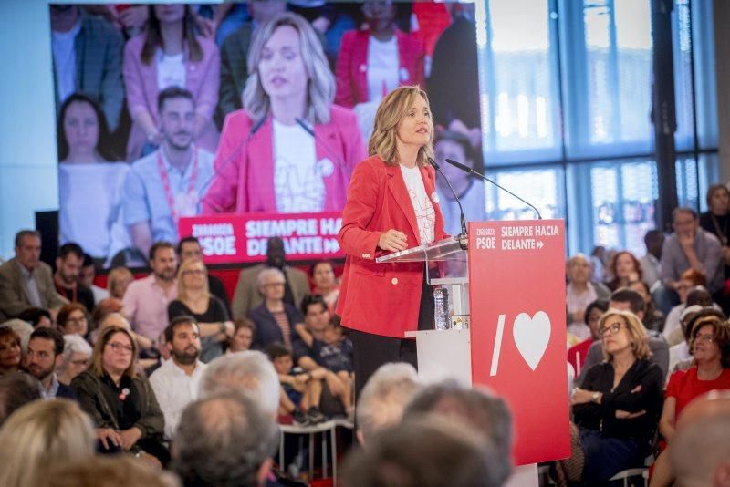 Zaragoza, escenario de campaña para Sánchez, tras la muerte de Rubalcaba