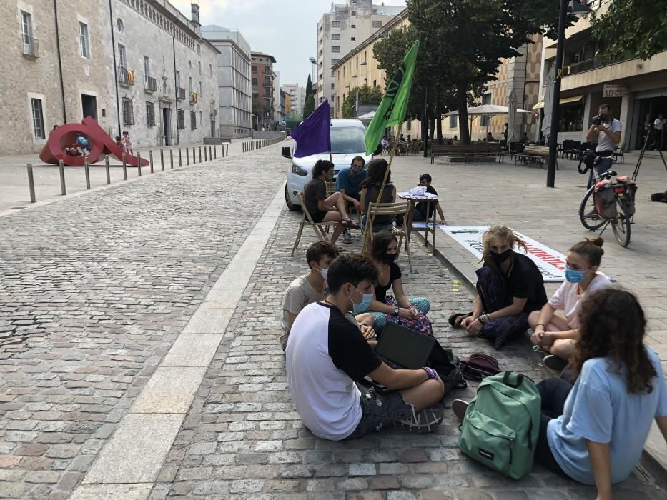 Ocupació d'aparcaments a Girona