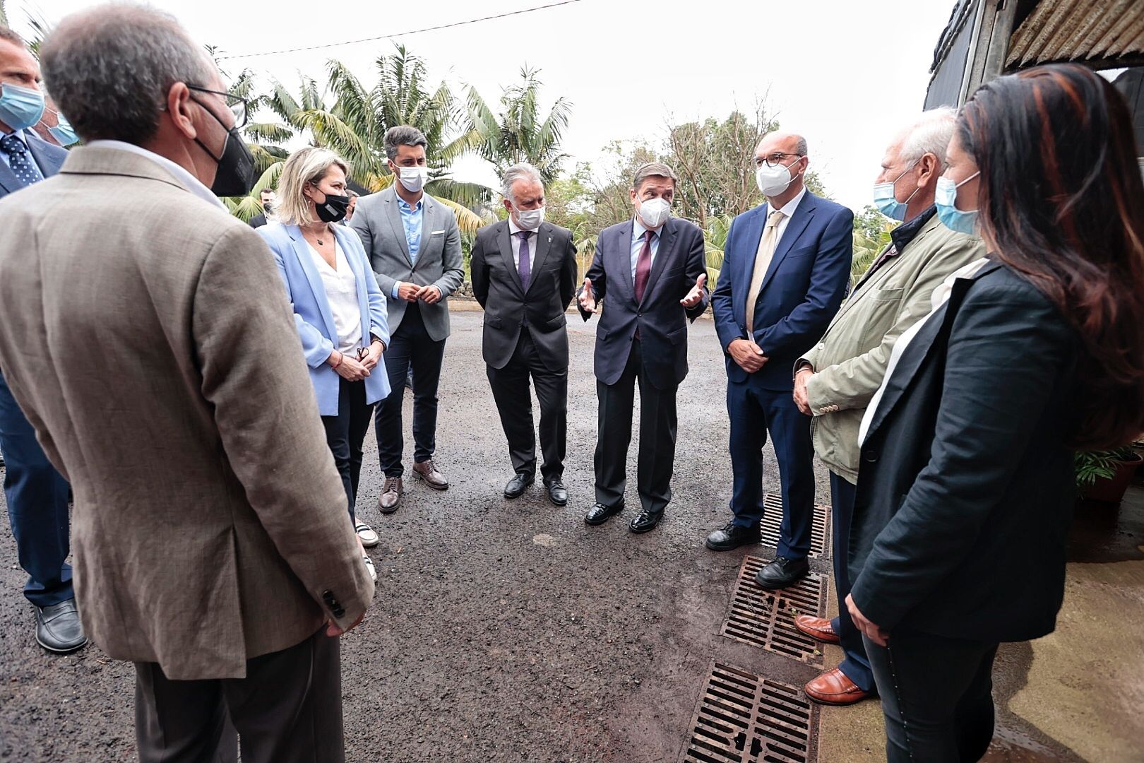 Visita a Tenerife de Luis Planas