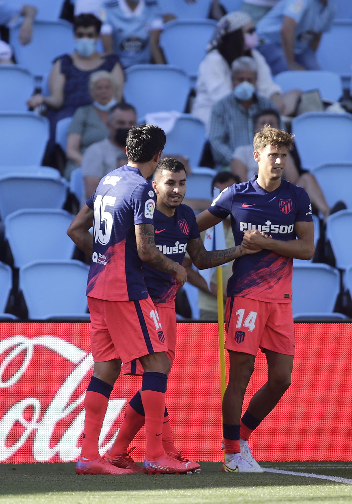 El Celta-Atlético, en imágenes