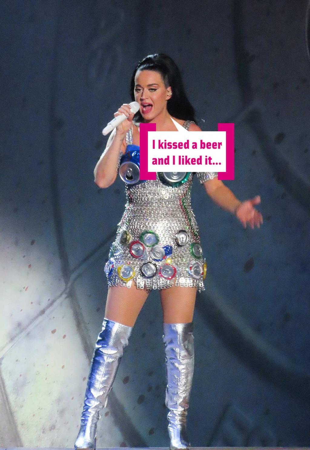 Kate Perry en su primer concierto en las Vegas