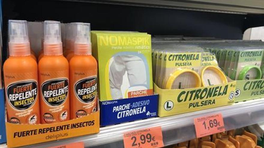 Mercadona aumenta un 90% las ventas de productos antimosquitos