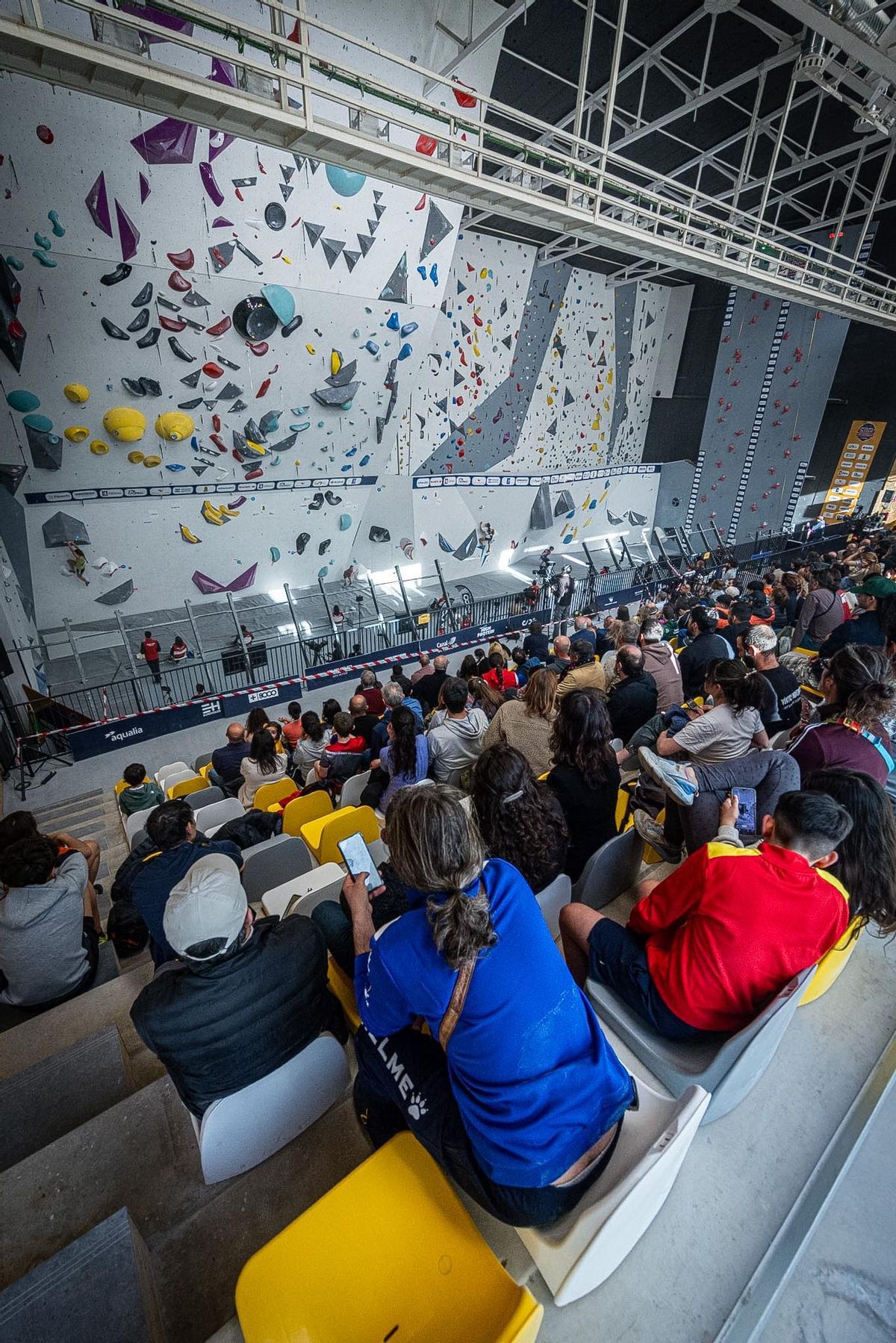 Galería | Segunda jornada de la Copa de España de Escalada en Cáceres