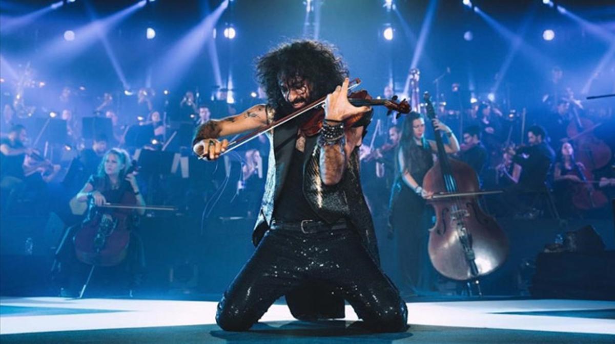 Ara Malikian durant un concert a Madrid.