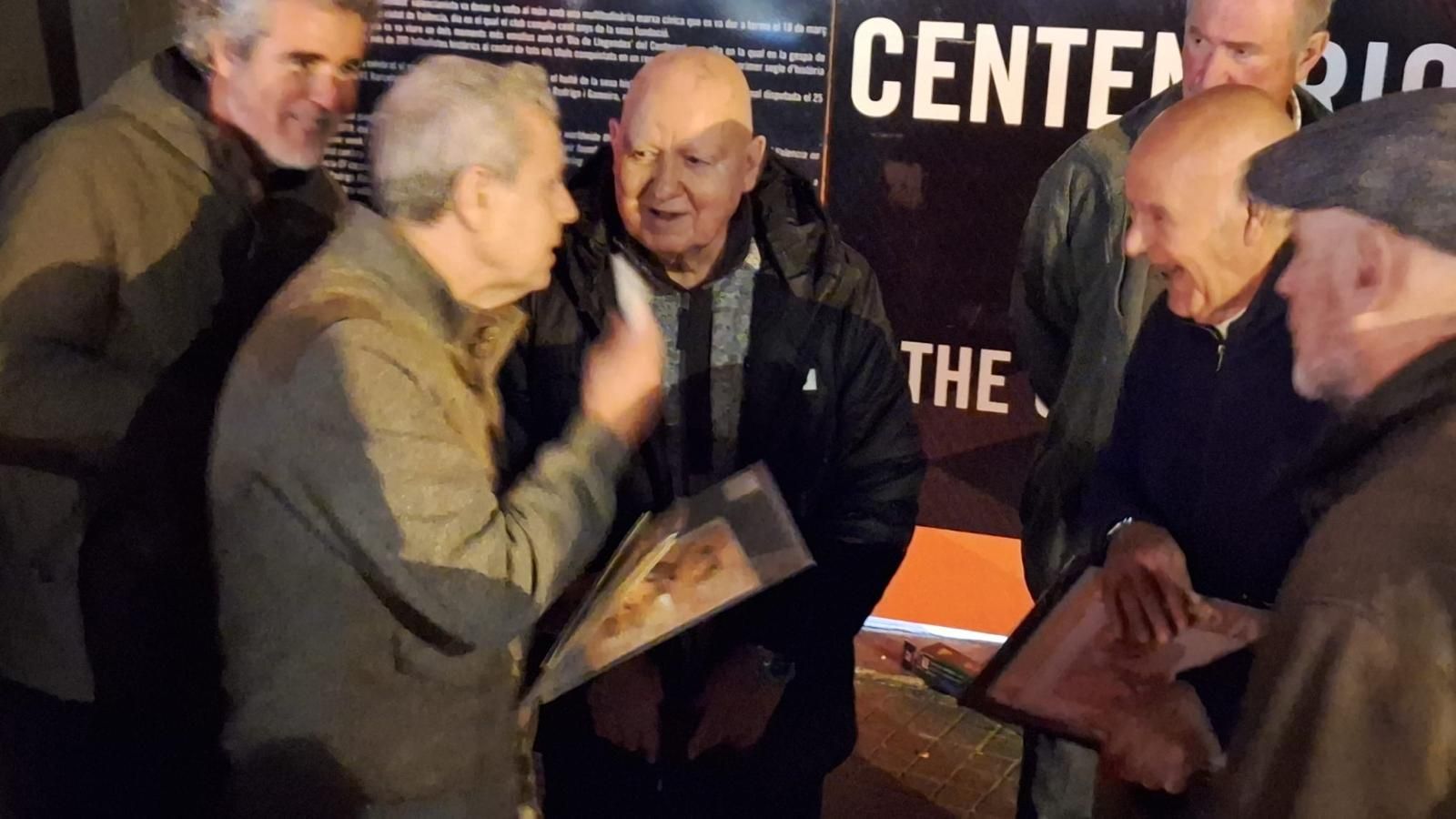 Así fue la celebración del aniversario del mítico gol de Forment en Mestalla