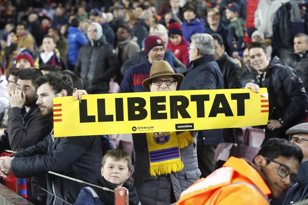 Gironins al Camp Nou.