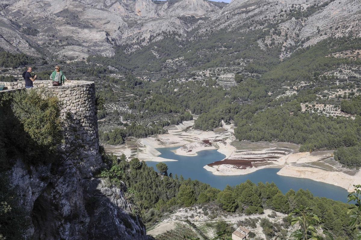 Así están los pantanos de la Marina Baixa Así están los pantanos de la Marina Baixa