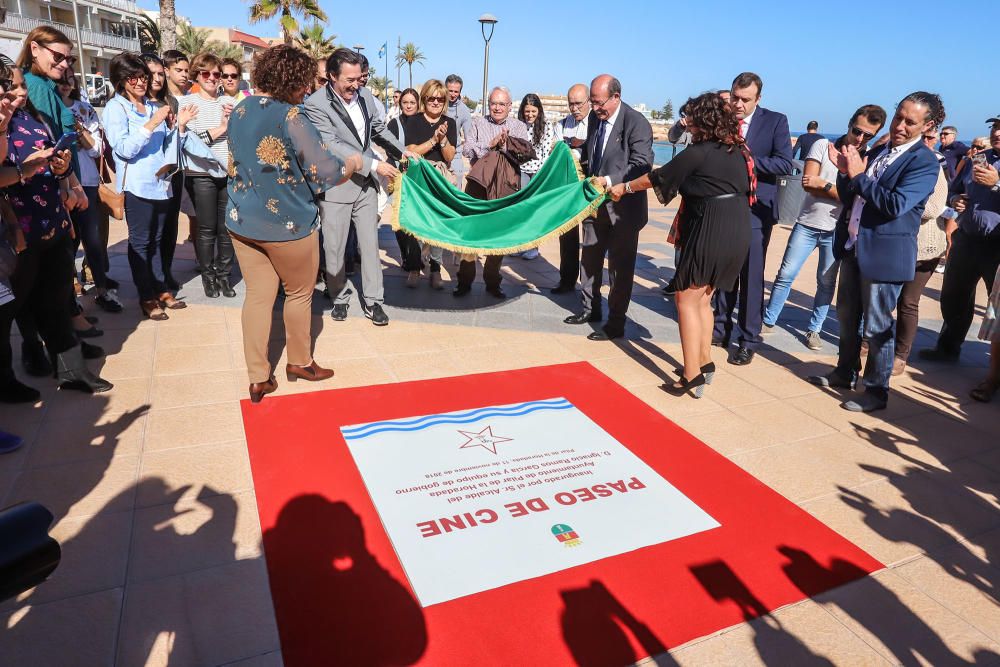 Inauguración del Paseo de Cine de Pilar de la Hora