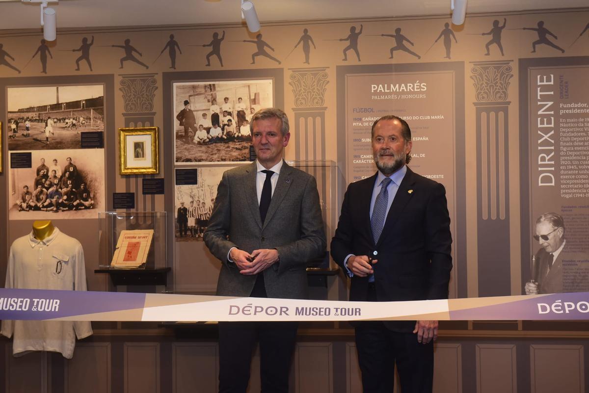 Inauguración del Dépor Museo&Tour, el nuevo museo que inicia las celebraciones del 120 aniversario del club