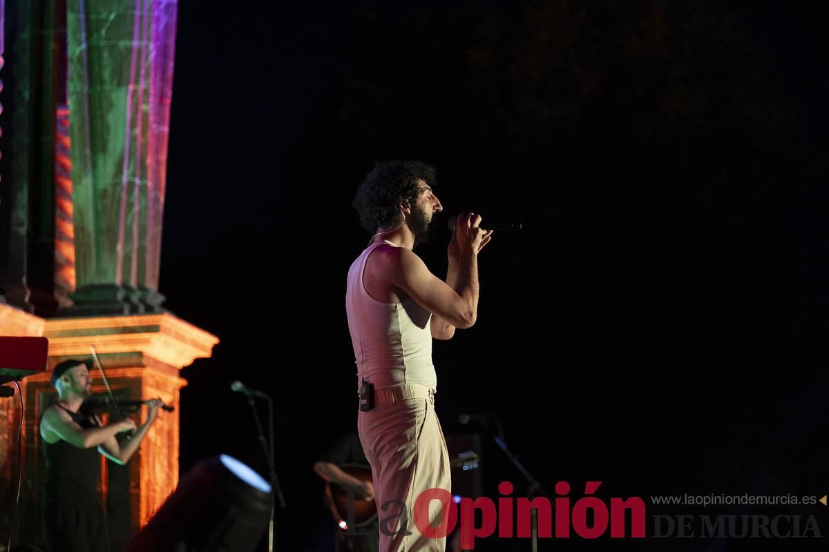 En imágenes, el concierto de Marwán en Caravaca, dentro del Festival 'Las noches del camino'