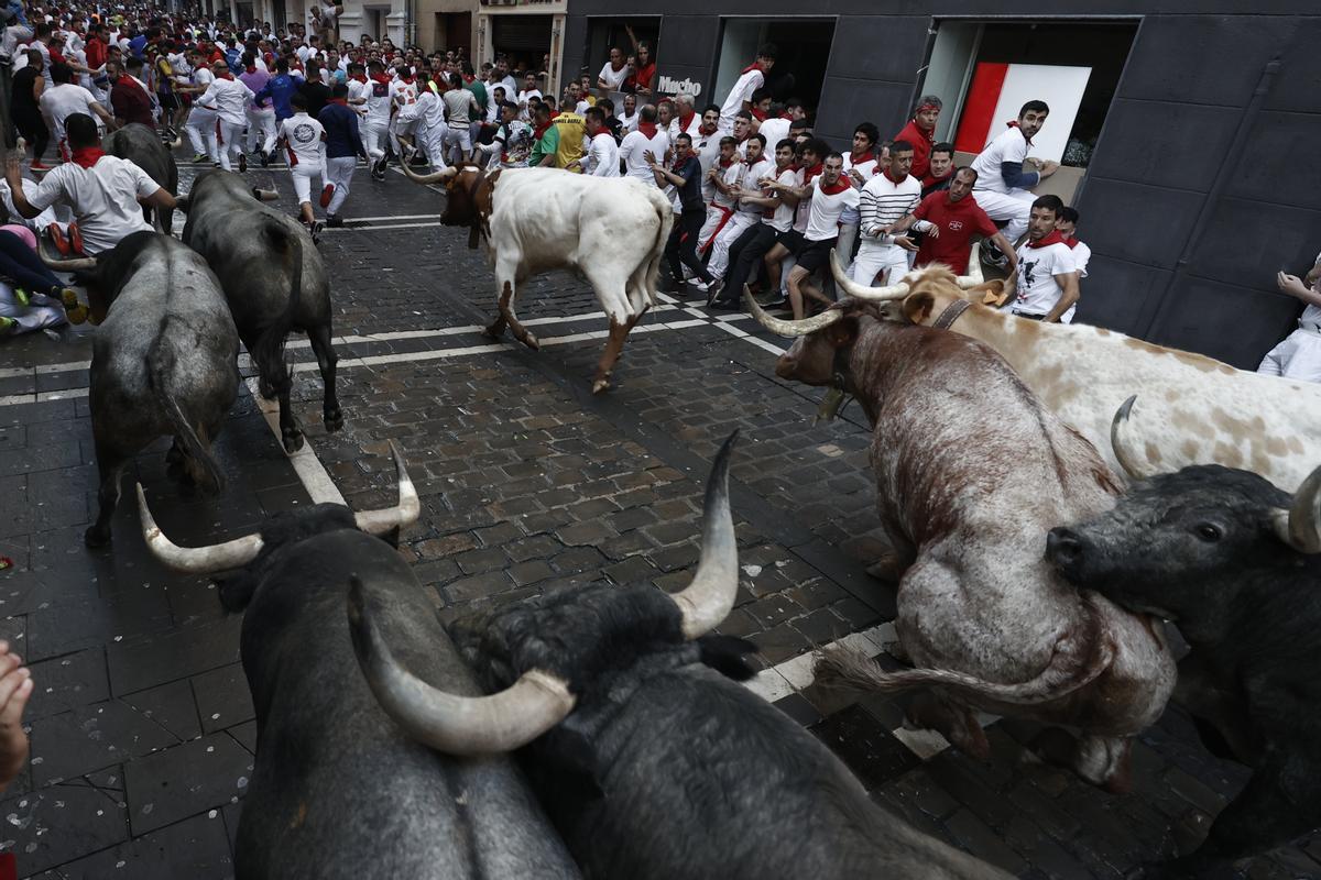 Segundo encierro de los Sanfermines 2023