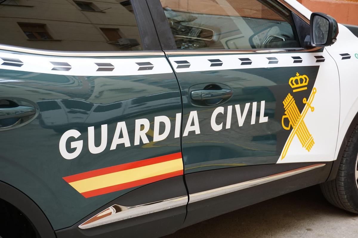 Un vehículo de la Guardia Civil.