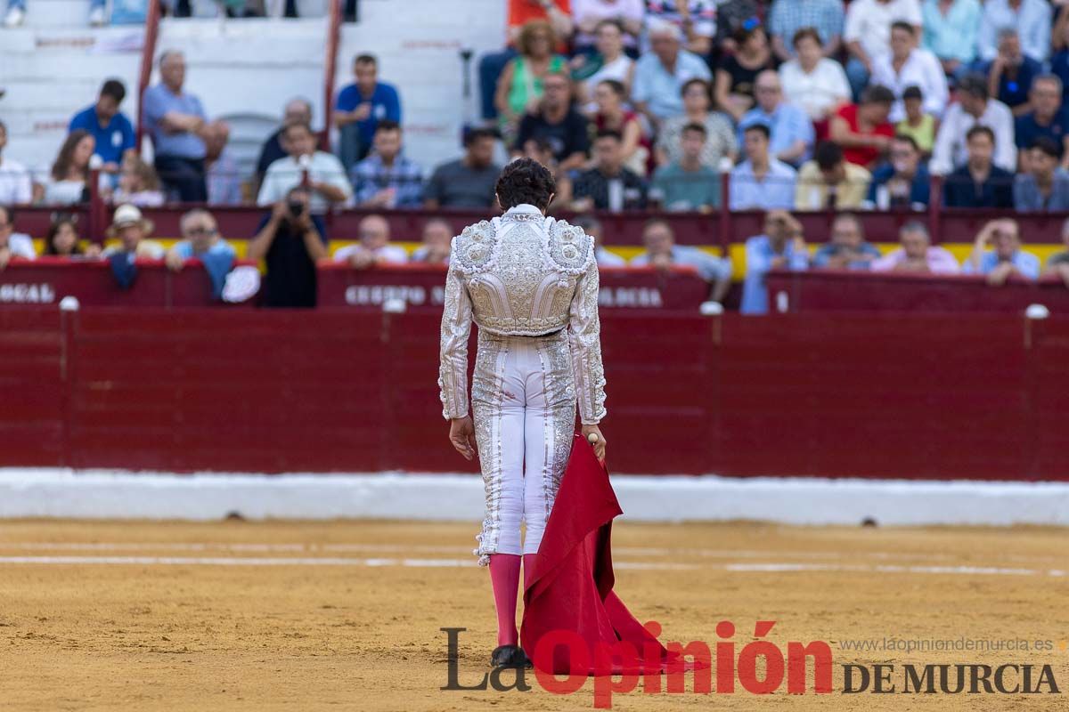 Segunda corrida de la Feria Taurina de Murcia (Castella, Manzanares y Talavante)