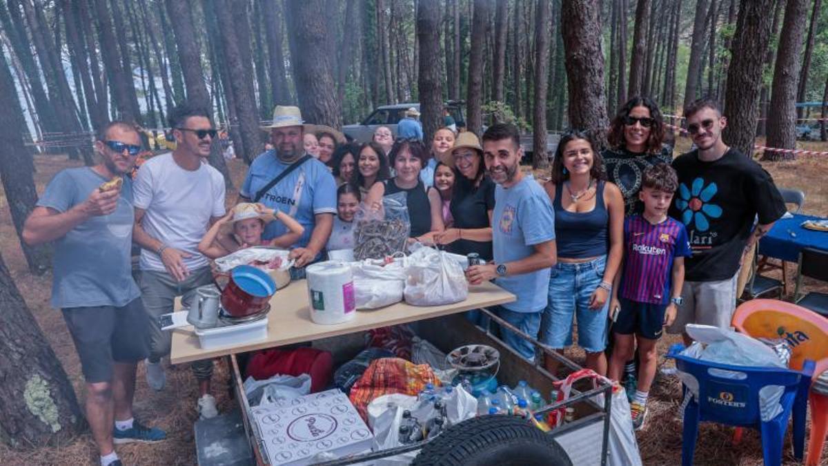 San Ramón es una de las celebraciones más apreciadas por los vecinos de A Illa.