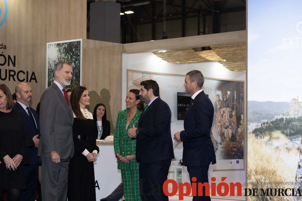 Así ha sido el primer día en el stand de la Región de Murcia en la Feria de Fitur