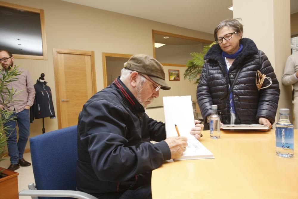 Firma de libros de Davila y Gogue en Vigo