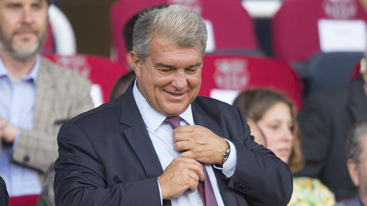 Joan Laporta, presidente del Barcelona.