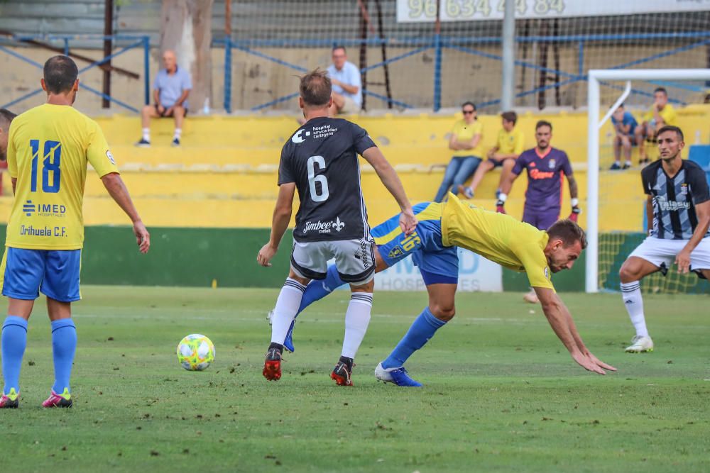 Las mejores fotografías del partido amistoso entre el Orihuela y el Cartagena