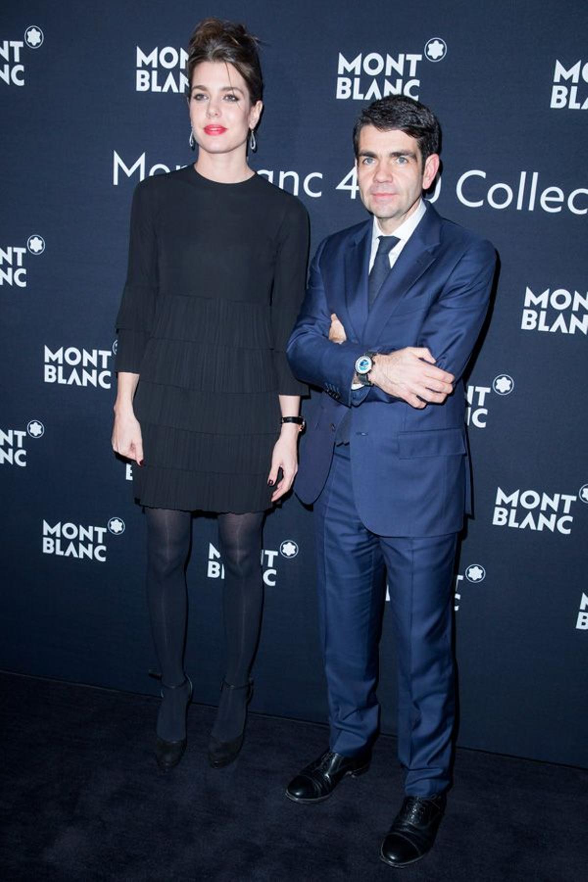 Carlota Casiraghi en la fiesta de Montblanc