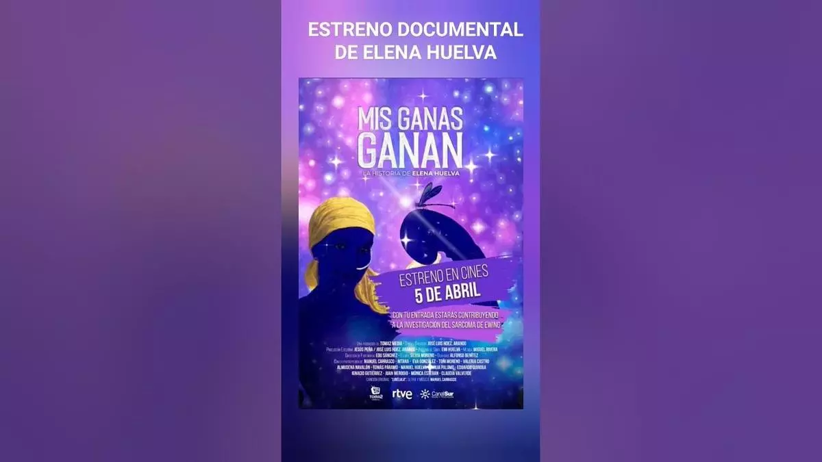 Elena Huelva: 'Mis Ganas Ganan' llega a la gran pantalla
