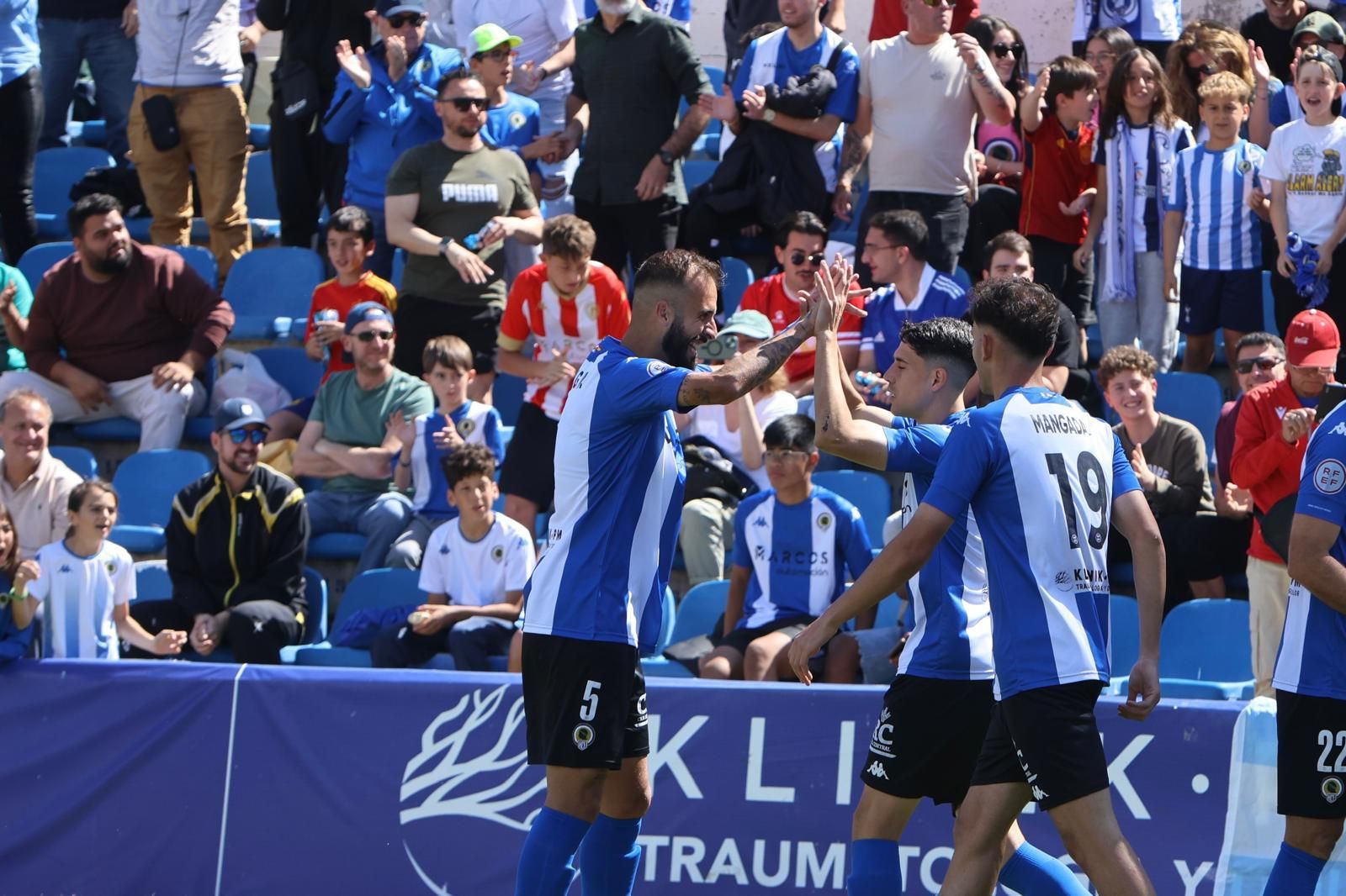 Las imágenes del Hércules CF- Peña Deportiva