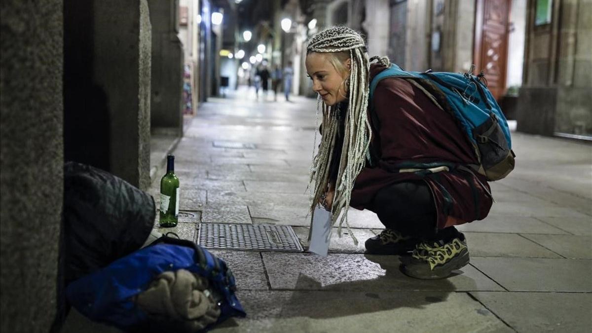 Recuento de personas sin hogar en Barcelona