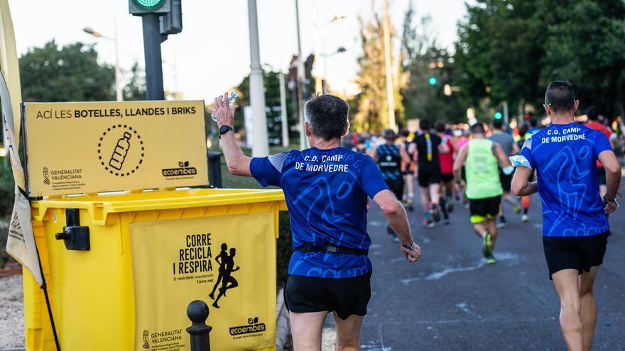 Maratón y Medio Maratón Valencia vuelven a unirse a Ecoembes para seguir reciclando