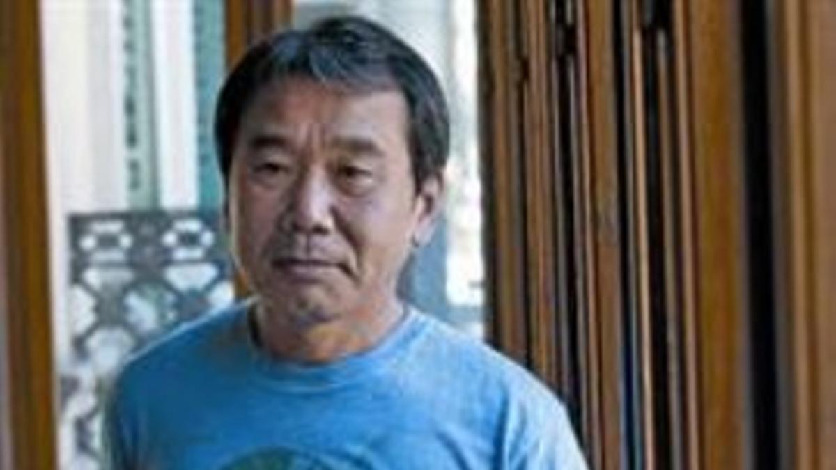 Haruki Murakami, en su visita a Barcelona en el 2009.