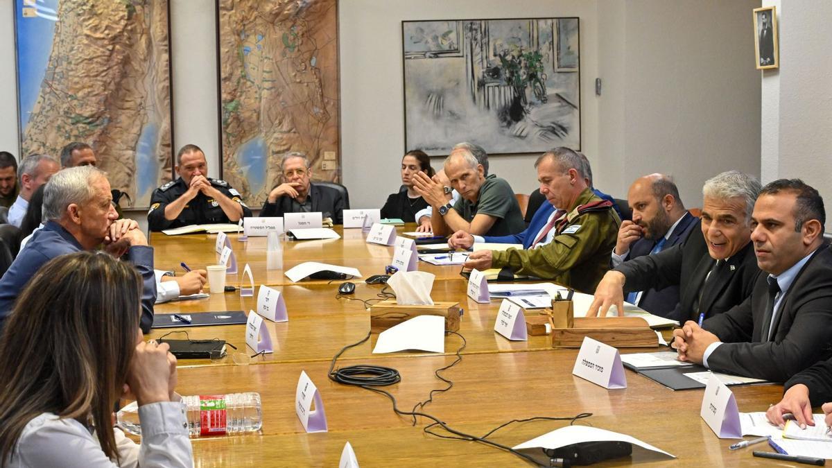 Gabinete de seguridad israelí.