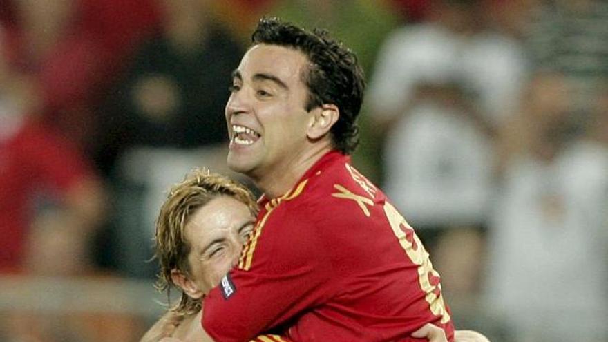 ´Crack´. Xavi demostró &quot;su habilidad para imponer el ritmo del juego en el centro del campo&quot;, según el Comité Técnico de la UEFA.