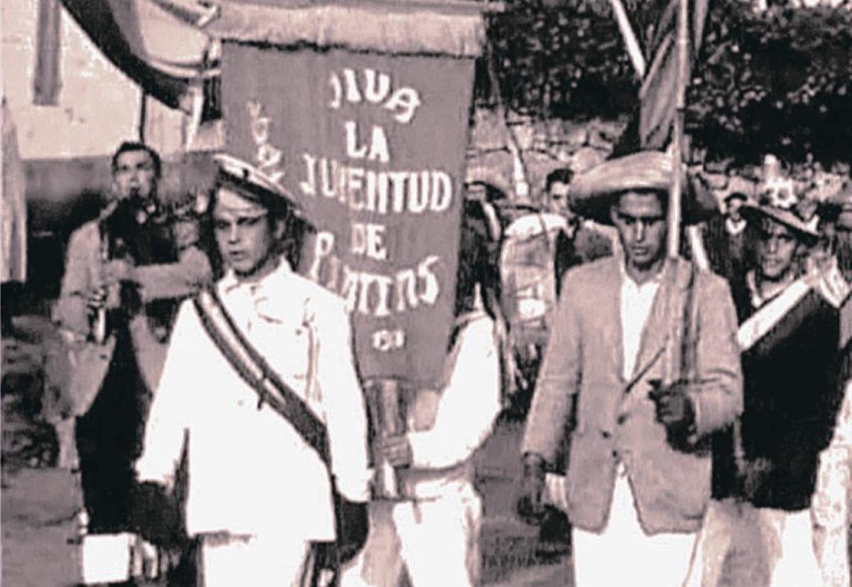Fotrograma Entroido do Hio 1950. | ARQUIVO DO AUTOR