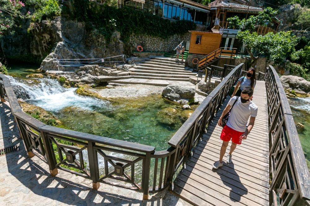 Las Fuentes del Algar reabren con aforo limitado