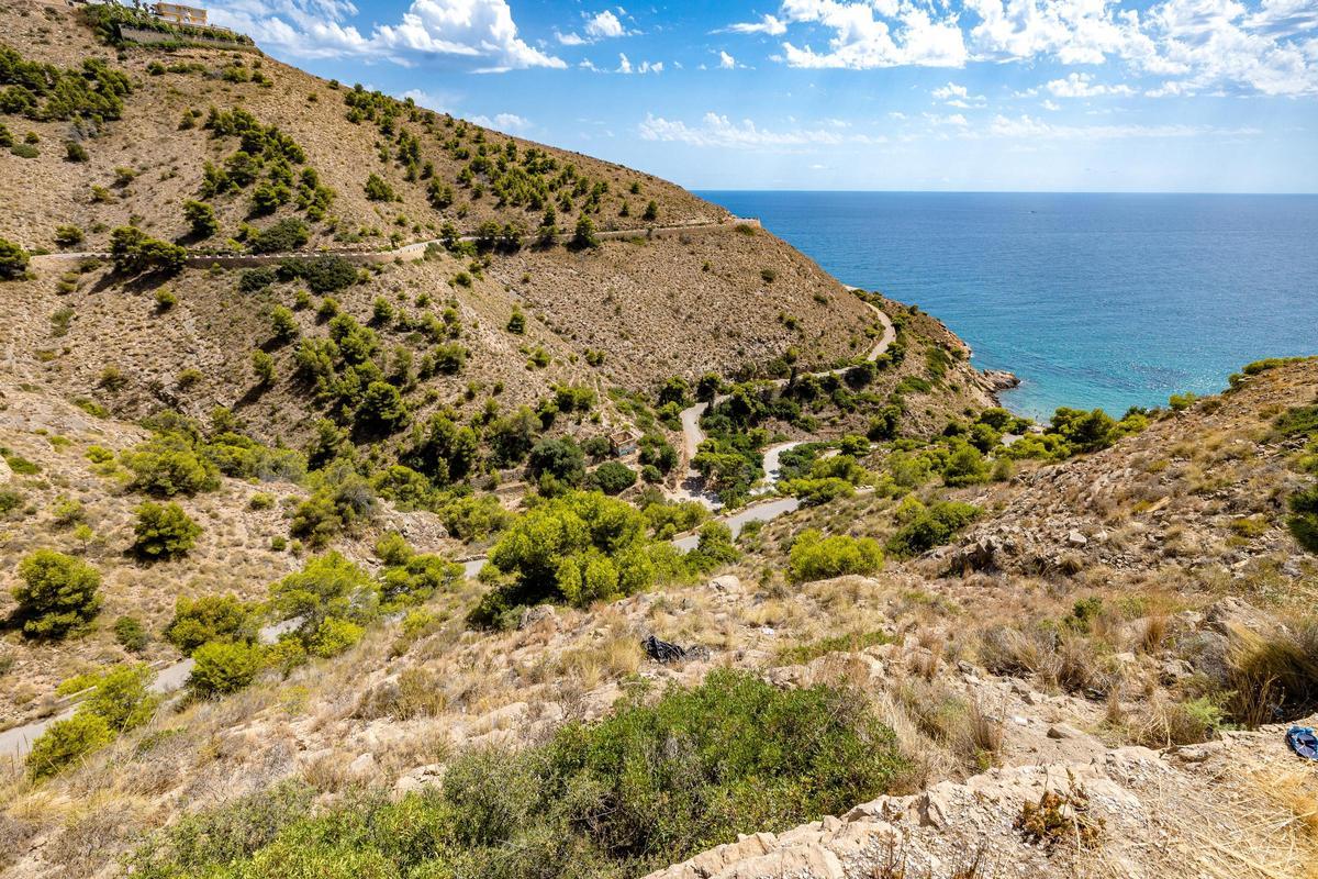 Zona perteneciente al parque natural de Serra Gelada