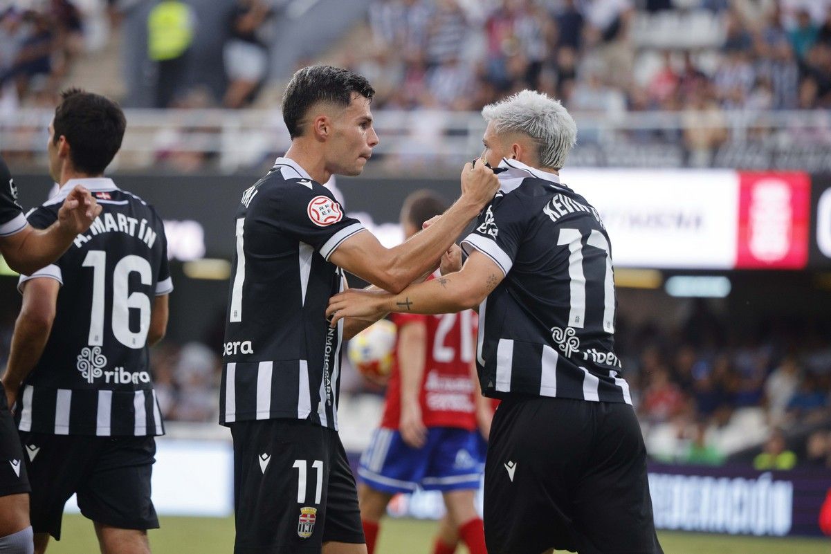 La victoria del FC Cartagena sobre el Tarazona, en imágenes