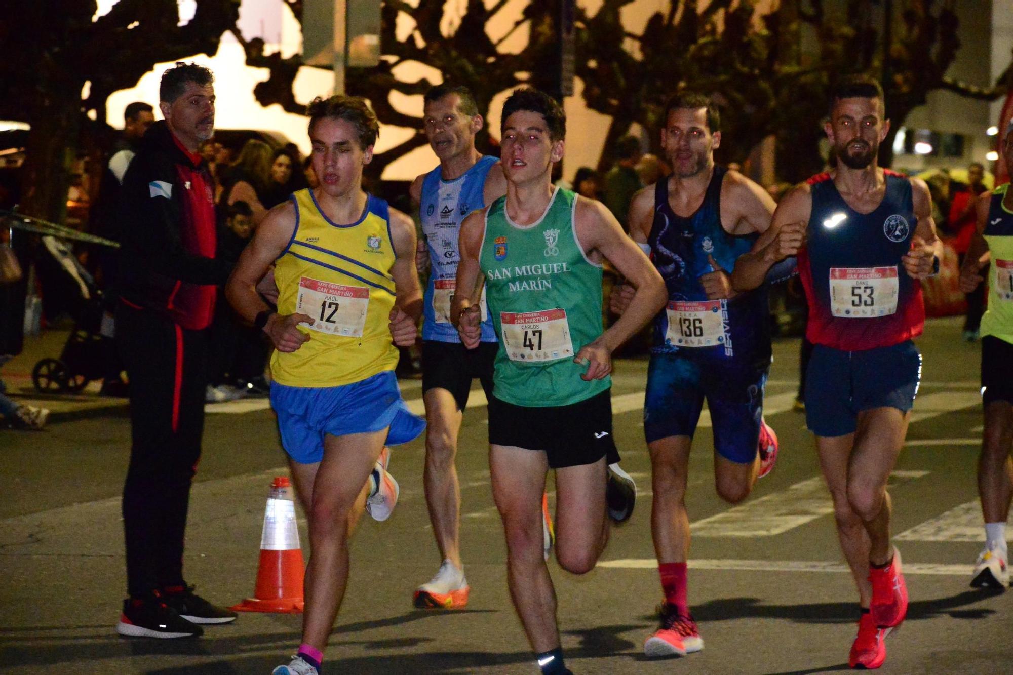 La XXVII Carreira Pedestre de San Martiño de Bueu