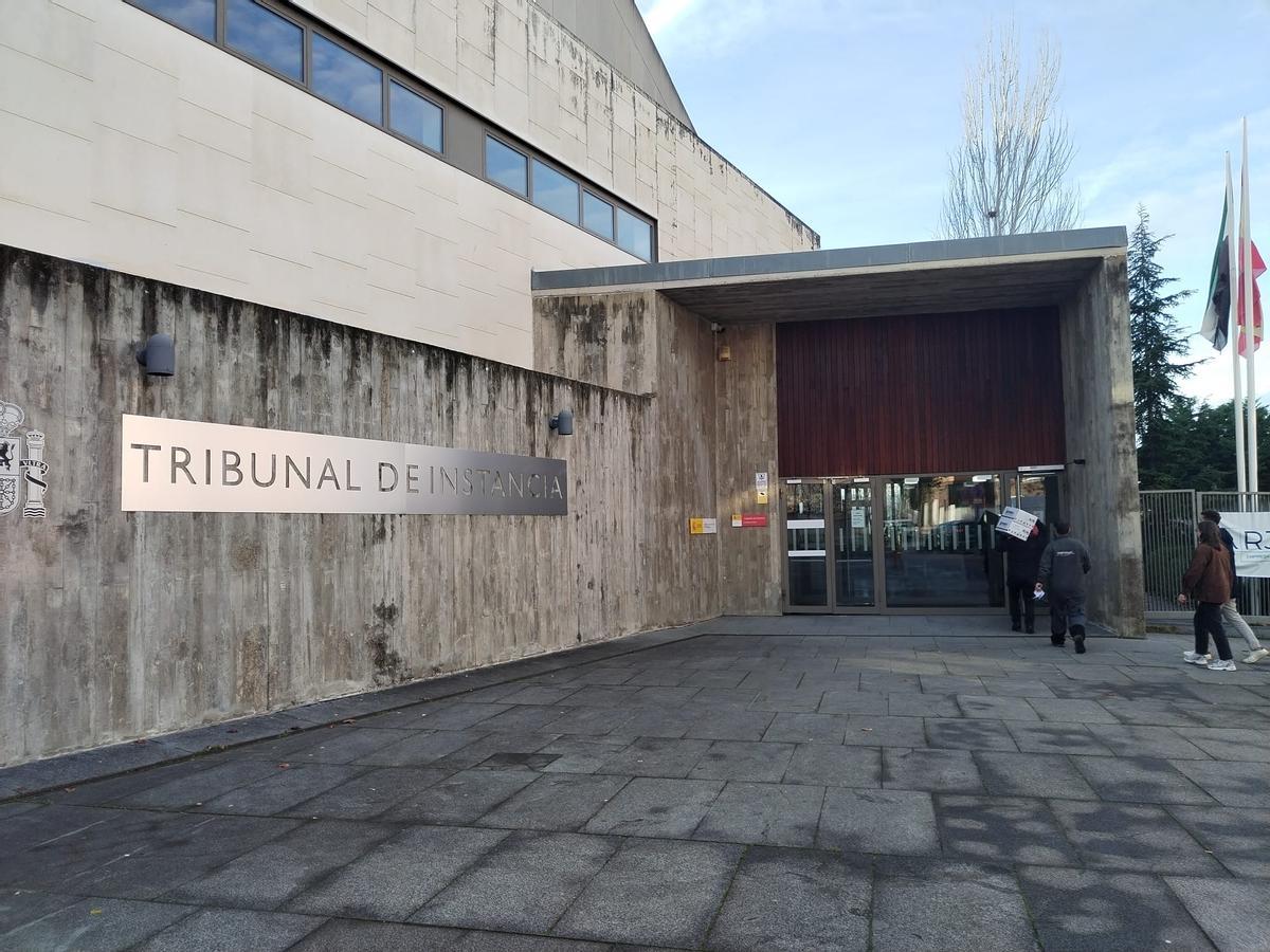 Juzgados de Plasencia, donde condenaron al empresario por fraude a la Seguridad Social.