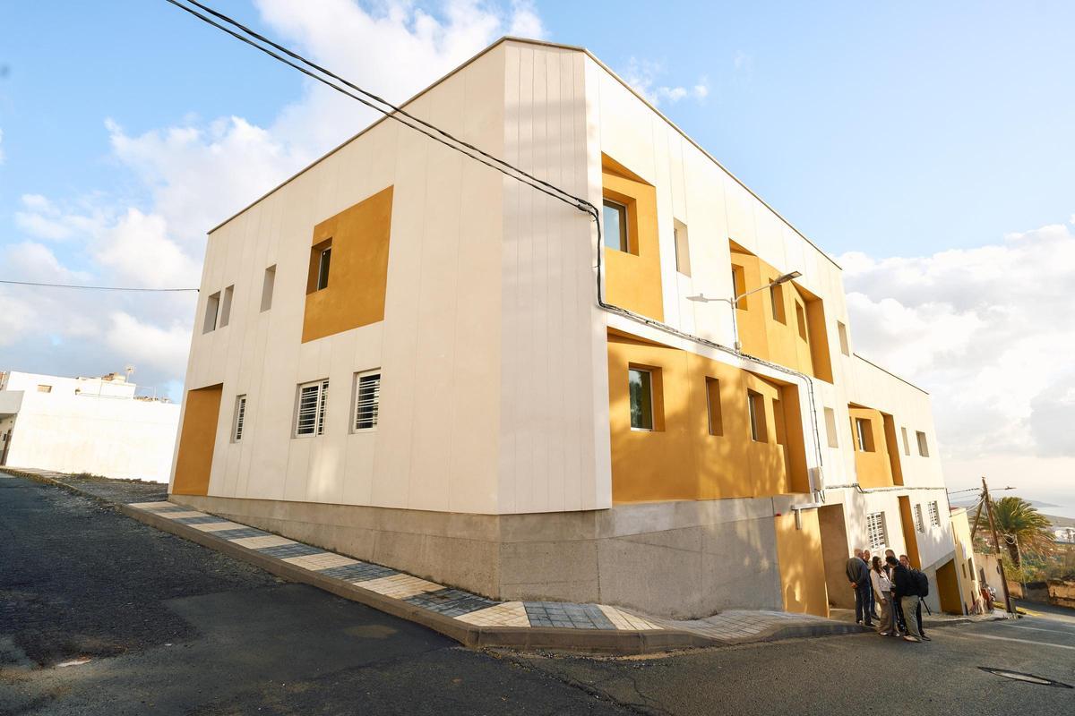 Edificio donde se encuentran las ocho nuevas viviendas.