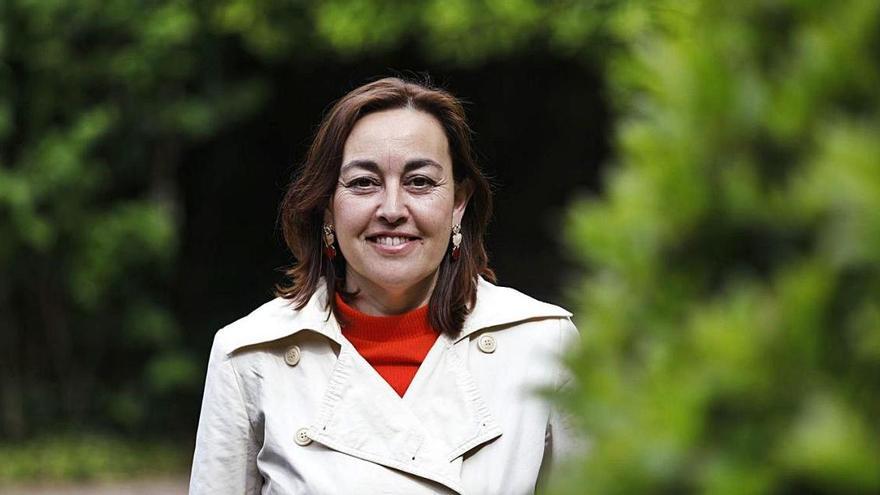 Sílvia Paneque, en una imatge de la campanya de les eleccions municipals de 2019