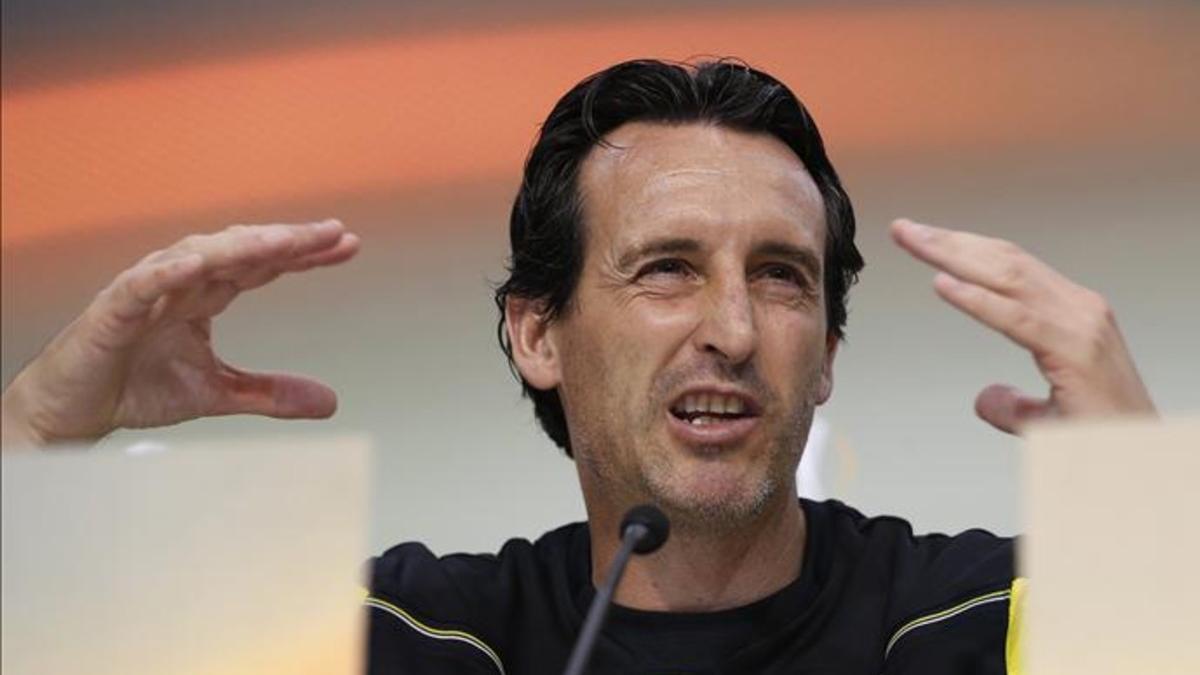 Unai Emery cree que la eliminatoria sigue al cincuenta por ciento