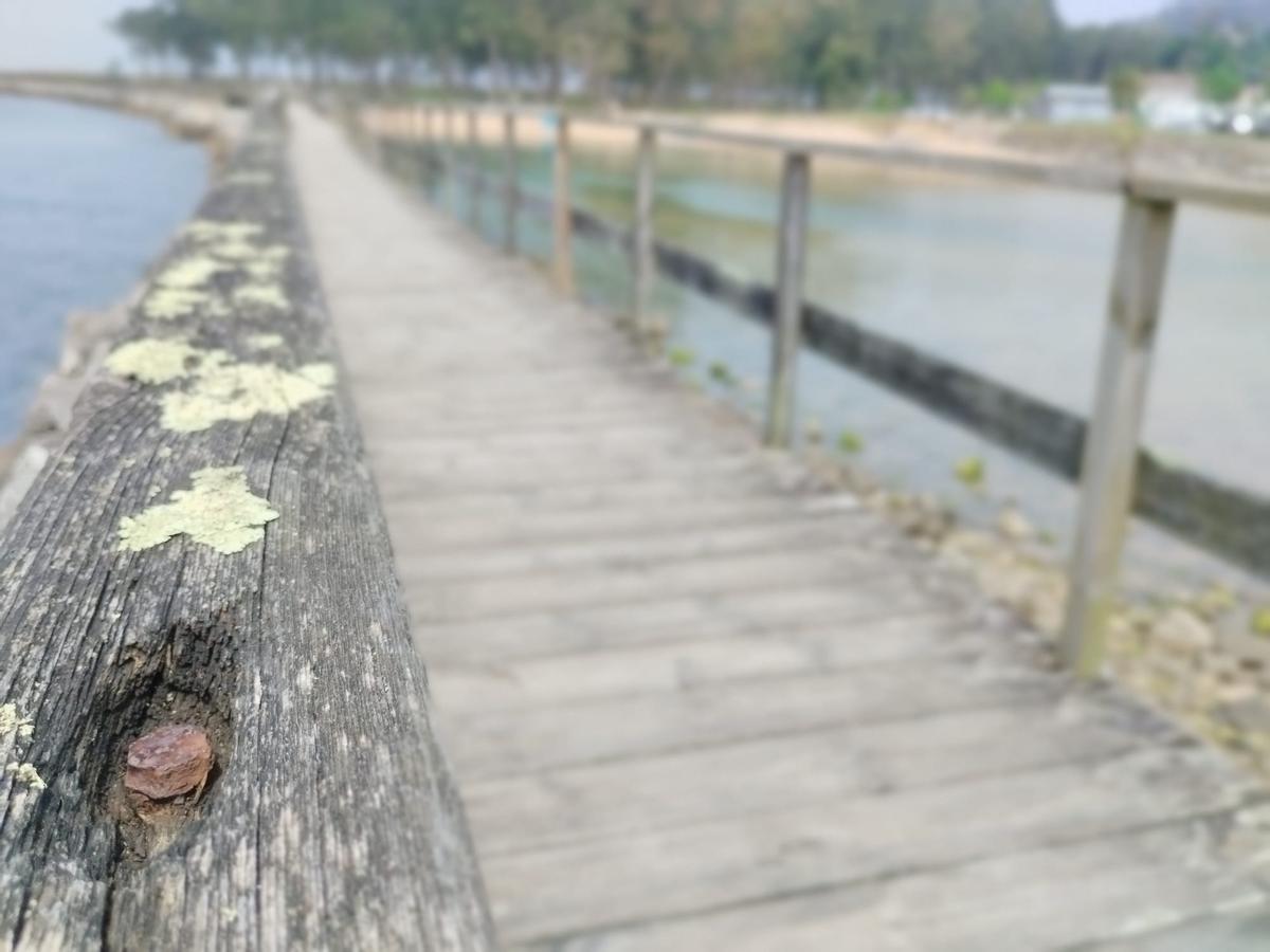 El deterioro del parque playa de Rodiles, en Villaviciosa, en imágenes