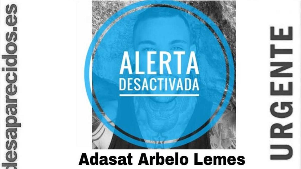 Desactivada la alerta de búsqueda de Adasat Arbelo Lemes, que desapareció en Santa Lucía de Tirajana