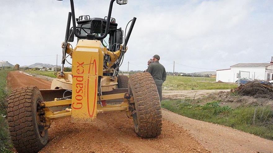 Invierten medio millón de euros en mejoras de los caminos rurales de Don Benito