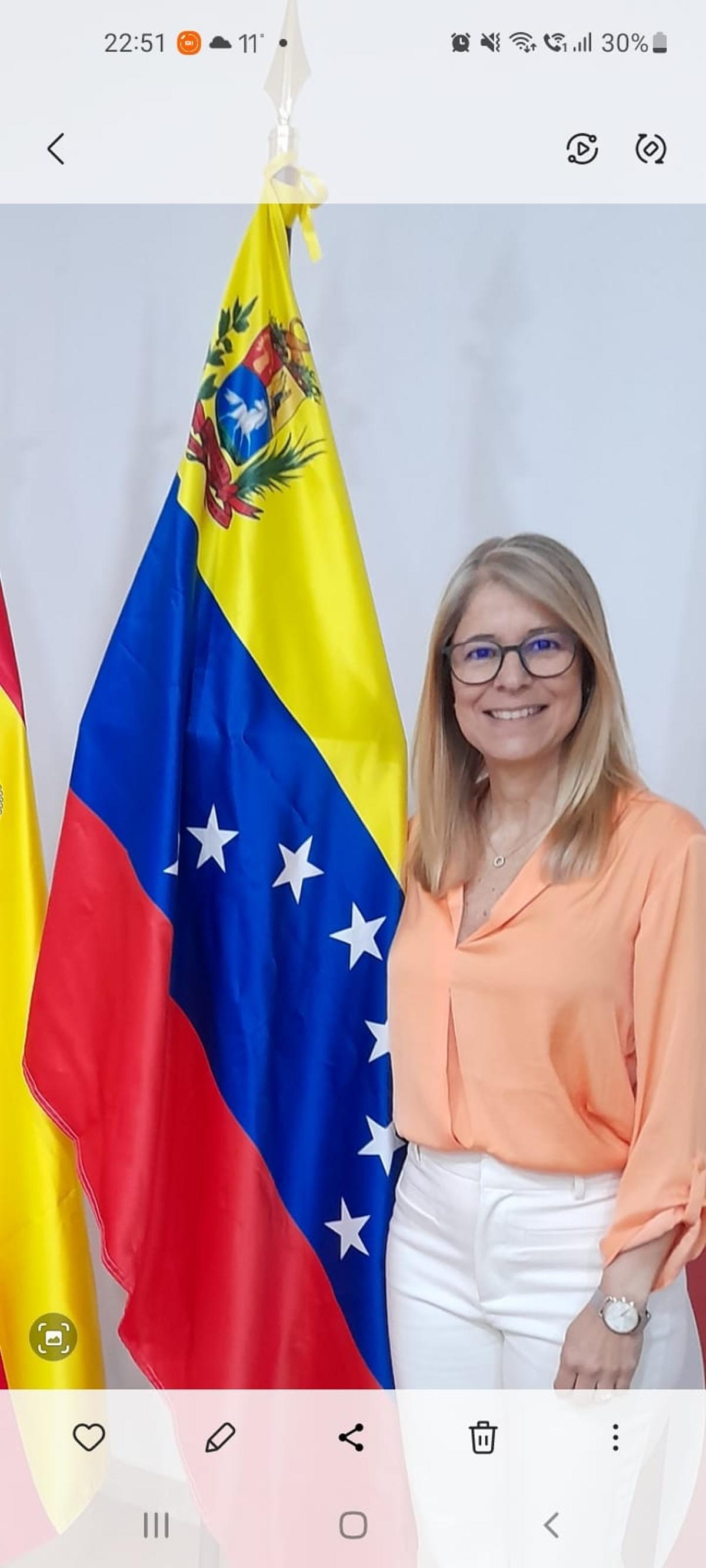 Fernanda Ruiz, venezolana residente en Vigo