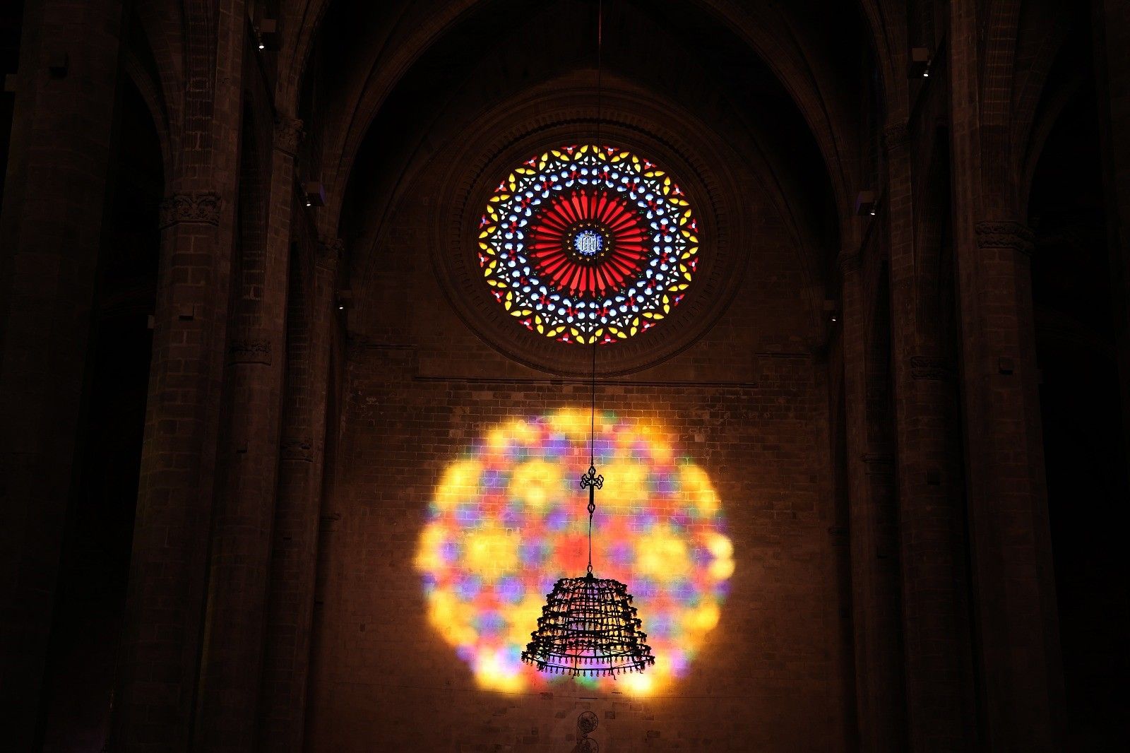 Wieder geglückt: Die "Magische Acht" in der Kathedrale von Palma de Mallorca