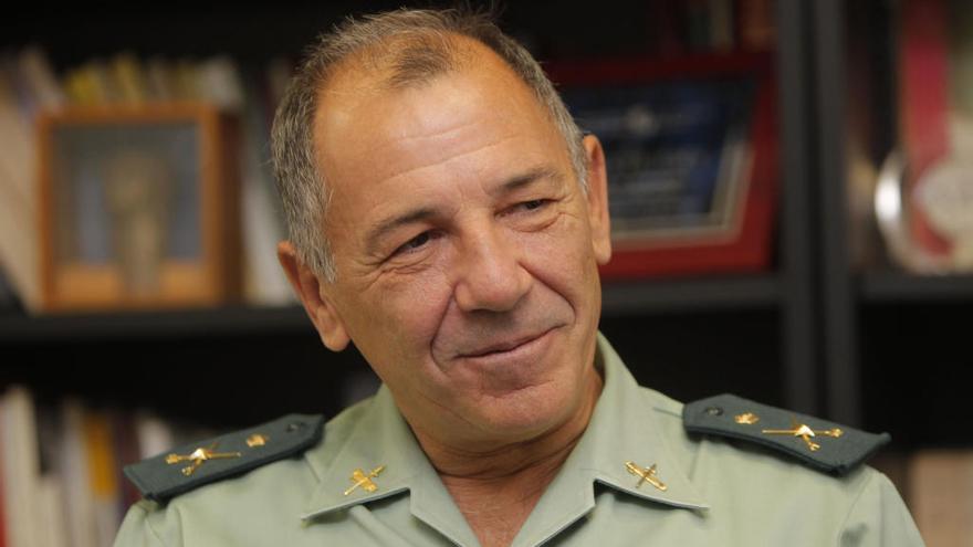 Fernando Santafé, teniente general de la Guardia Civil.