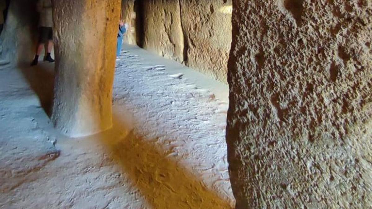 Dolmen de Menga, en Antequera.
