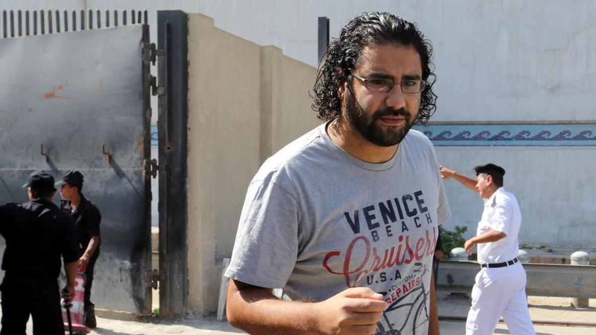 El activista egipcio Alaa Abdelfatah, en una imagen de archivo.